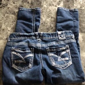 Amethyst Capri cropped denim jeans size 8